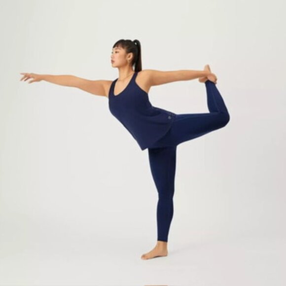 Allbirds Natural Flow Studio Tank True Navy Women's Large - Picture 2 of 8
